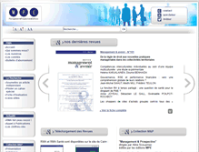 Tablet Screenshot of managementetavenir.net